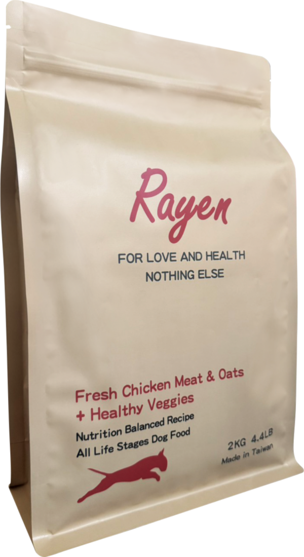Rayen Dog Food -  All Life Stages                                            Nutrition Balanced Recipe  